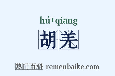 胡羌是什么意思的图片